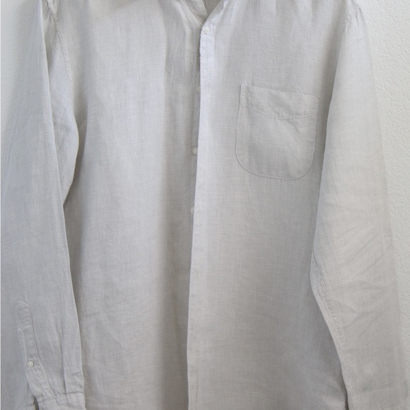 Men’s JCrew Linen Button Down Sz: L - Picture 3 of 6